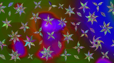 Raster Henna tarzı. Taslak süsleme izi. Sınır Kızılderili çiçekli paisley patten. Tebrik kartı geçmişi, boyama kitabı, arkaplan ve tekstil için kullanılabilir. Etnik Mandala havlusu.