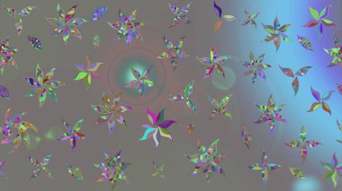 Çiçek arkaplan. Doğum günü kartı ya da düğün davetiyesi. Suluboya çiçek buketi. Gri renklerde. Çiçekli tebrik kartı. Raster illüstrasyonu.