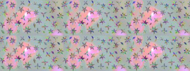 Modern gelişim, gri raster arka plan duvar kağıdı çizimi, klasik çizgi, desenli desenli çiçekler, çiçekli süsler. Çiçekli el çizimi çizimi deseni.