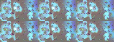 Renkli Bahar Teması eskiz kalıbı. Düz Çiçek Elementleri Tasarımı. Parlak arkaplan eskiz desenli çiçekli fantezi tasarımı.