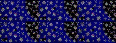 Raster Hip kumaş deseni. Eskiz Vintage Çiçek Deseni.