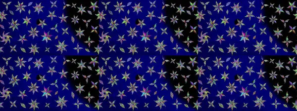 Mavi renkli çiçekler. Nazik, sevimli çiçek arkaplanı. Raster çiçek desenli ve çiçekli..