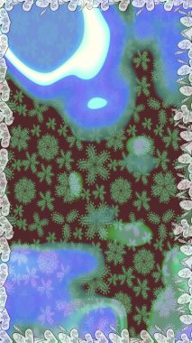 Doğa. Raster deseni. Çiçek kompozisyonu. Küçük çiçekte güzel bir desen var. Çiçek kolajı. Çiçek arkaplan. - Mavi çiçekler.