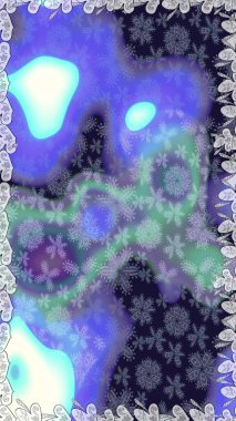 Mor renkli çiçekler. Renkli Bahar Temalı Kusursuz Arkaplan. Düz Çiçek Elementleri Tasarımı. Sevimli çiçek raster deseni.