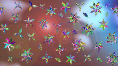 Simple cute pattern in small-scale flowers. Raster illustration. Floral sketch background for textile or book covers, manufacturing, wallpapers, print, gift wrap and scrapbooking.