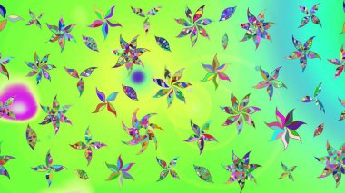 Çiçekli tebrik kartı. Suluboya çiçek buketi. Çiçek arkaplan. Doğum günü kartı ya da düğün davetiyesi. Yeşil renklerde. Raster illüstrasyonu.