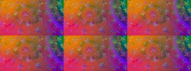 Pembe renkli çiçekler. Elle boyanmış suluboya resim çizimi çiçekler ve bitkiler.