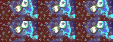 Sınır Kızılderili çiçekli paisley patten. Taslak süsleme izi. Etnik Mandala havlusu. Raster Henna tarzı. Tebrik kartı arkaplanı, boyama kitabı, arkaplan, tekstil için kullanılabilir.