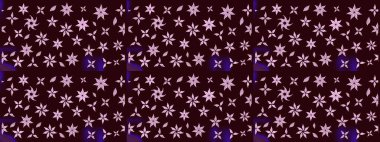 El çizimi Raster çizimi. Çizim çiçek deseni duvar kağıdı, web sitesi arka planı, ambalaj kağıdı, davetiye, broşür, afiş veya web sitesi için kullanılabilir. Karalama elementleri.