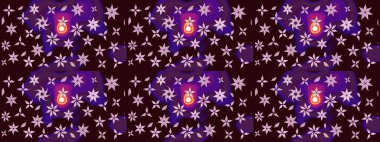 Robot resim. Moda baskıları için zarif bir şablon. Çiçekli yaz çiçekleri. Küçük çiçekte güzel bir desen. Motley illüstrasyonu. Küçük renkli çiçekler..