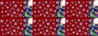 Nazik romantik baskı. Raster güzel bir çiçek deseni çizmiş. Tatil havası. Bahar mevsimi.