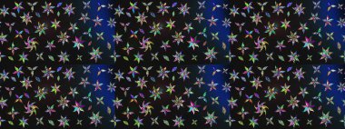 Güzel kumaş deseni. Raster illüstrasyonu. Bahar çiçekli güzel bir çiçek deseni..