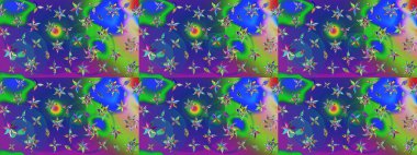 Çizim raster deseni. Çiçek arkaplan. Güzel kumaş deseni.