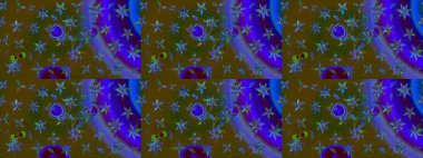 Çiçek deseni duvar kağıdı, desen dolguları ve web sayfası arka planı için kullanılabilir. Şekil verilmiş çiçeklerle eskiz deseni. Süslü zentangle çizim dokusu, soyut çiçeklerle süslenmiş..