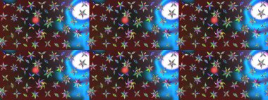 Özgürlük stili Millefleur 'lar. Taşralı şıklığı. Tekstil, duvar kâğıdı, kapaklar, yüzey, baskı, hediye paketi, hatıra defteri, dekupaj. Küçük yabani çiçeklerdeki halk modelini çiz..