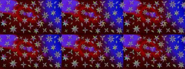 Kahverengi renkli çiçekler. Gömlek baskısı için çiçek boyası. Çiçek eskiz kalıbı geçmişi.