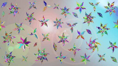 Beautiful watercolor Bouquet of summer flowers sketch pattern. Nice fabric pattern.