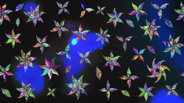 Çiçekli yumuşak bir eskiz şekli. Raster çiçekleri klasik tarzda çizilmiş. Gri renklerde bahar çiçekleri. Raster illüstrasyonu.