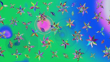 Çiçekler, dallar, bitkiler ve çiçekler. Güzel kumaş deseni. El çizimi. Raster illüstrasyonu.