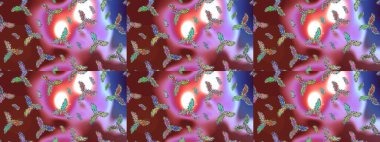 Raster resim. Kar tanesi arka plan. Raster Noel renkli arka plan ile düşen kar tanesi.