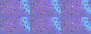 Eskiz geçmişi. Raster. Raster illüstrasyonu. Tomurcukları çiçek olan sevimli bir çiçek deseni. Eski usul. Kumaş, tekstil ve duvar kağıdı baskısı için..