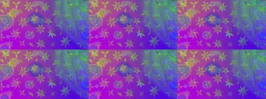 Bahar mevsimi. Raster güzel bir çiçek deseni çizmiş. Nazik romantik baskı. Tatil havası..