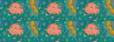 Parlak arkaplanda çiçek kompozisyonu olan suluboya desenleri çiz, ambalajlar, duvar kağıtları, kartpostallar, tebrik kartları, düğün davetiyeleri, romantik etkinlikler vs..