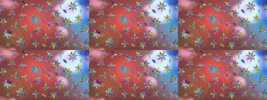 Çiçekli eskiz arkaplanı. Düz Çiçek Elementleri Tasarımı. Çocuk stili. Renkli Bahar Teması çizim şablonu.