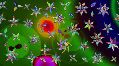 Tekstil veya kitap kapakları, imalat, duvar kağıtları, baskı, hediye paketi ve yapıştırma kitabı için çiçek eskizi geçmişi. Raster illüstrasyonu. Küçük ölçekli çiçeklerdeki basit sevimli desen.