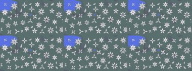 Çiçekli karalama şeklinde Raster çiçek deseni. Nazik, sevimli çiçek arkaplanı. Tarafsız renklerde çiçekler.