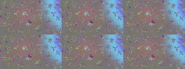 Tekstil veya kitap kapakları, imalat, duvar kağıtları, baskı, hediye paketi ve yapıştırma kitabı için çiçek eskizi geçmişi. Raster illüstrasyonu. Küçük ölçekli çiçeklerdeki basit sevimli desen.