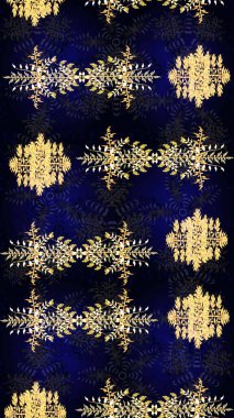 Süper tasarım posteri, kapak resmi, siyah, gri ve mavi renkli kart tasarımı. Son moda kar taneleri ve elementler onun kartlarını gösteriyor. Retro tarzı doku, soyut kış elementleri. Kar taneleri tasarımı.