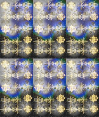 Raster resim. Doodle kroki satırlarındaki kar taneleri simgesi. Kışın kar Aralık sezon.