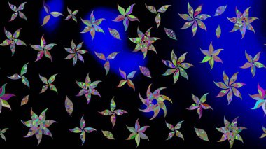 Raster. Güzel suluboya çiçekler, parlak resimler ilham verici çiçek desenli eskiz arka planı..