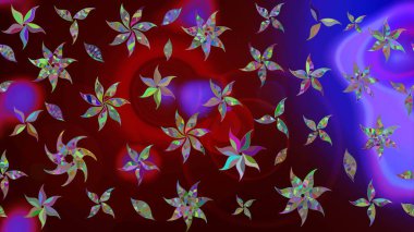 Etnik Mandala süsü. Raster Henna dövme stili. Kızılderili desenli desenli desenli şal deseni. Tekstil, tebrik kartı, boyama kitabı, telefon kılıfı baskısı için kullanılabilir.