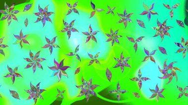 Yeşil lale çiçekli Raster eskiz deseni. Paket kağıdı için en iyisi. Doğal kozmetik ürünleri, parfüm, çiçekçi dükkanı için bahar ihalesi tasarımı. Karşılama ya da düğün geçmişi olarak kullanılabilir.