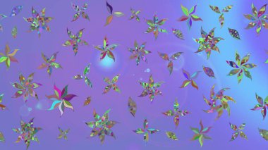 Çiçekli menekşe çizim deseni. Klasik taslak çizimi. Raster Yumuşak kumaş deseni. Raster çiçek izi..