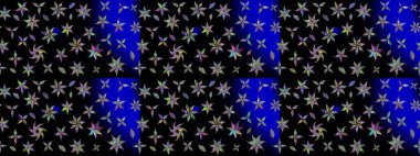 Raster illüstrasyonu. Küçük çaplı çiçeklerdeki basit şirin desenler. Tekstil veya kitap kapakları, imalat, duvar kağıtları, baskı, hediye paketi ve yapıştırma kitabı için çiçek eskiz geçmişi.