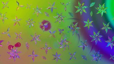 Yeşil lale çiçekli Raster eskiz deseni. Doğal kozmetik ürünleri, parfüm, çiçekçi dükkanı için bahar ihalesi tasarımı. Paket kağıdı için en iyisi. Karşılama ya da düğün geçmişi olarak kullanılabilir.