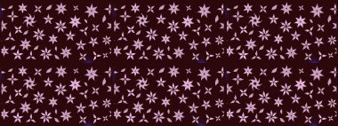 Raster illüstrasyonu. Küçük çiçekteki sevimli çiçek deseni. Modaya uygun kumaş deseni. Tony 'nin kumaş desenini çiz.