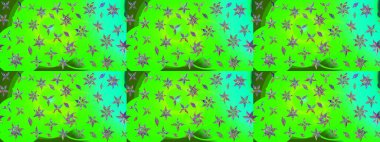 Çiçekli yaz çiçekleri. Robot resim. Motley illüstrasyonu. Küçük çiçekte güzel bir desen. Küçük renkli çiçekler. Moda baskıları için zarif bir şablon.