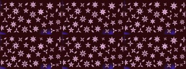 Eskiz Vintage Çiçek Deseni. Raster Kalça dokusu deseni.