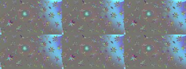 Renkli Yaz Temalı eskiz kalıbı. Yazdır. Güzel kumaş deseni. Güzel eskiz şekli. Düz Çiçek Elementleri Tasarımı. Raster çiçekli arka plan.