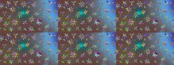 Doodle tarzı. Tekstil ve kapak tasarımı için mükemmel. Renkli kahverengi çizim deseni. Elle çizilmiş sonbahar çiçeği deseni. Kahverengi renkte çiçekler.