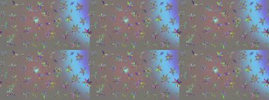 Ton halinde. Çiçeğin suluboya çizimlerinin mükemmel deseni. Dekorasyon ve tasarım için güzel bir desen. Moda baskısı. Suluboya desenli çiçek deseni.