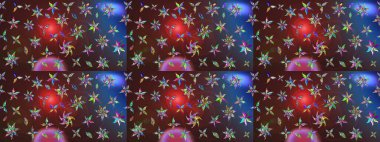 Beautiful watercolor Bouquet of summer flowers sketch pattern. Nice fabric pattern.