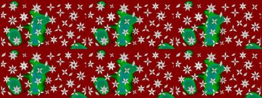 Güzel eskiz şekli. Raster çiçekli arka plan. Yazdır. Güzel kumaş deseni. Renkli Yaz Temalı eskiz kalıbı. Düz Çiçek Elementleri Tasarımı.