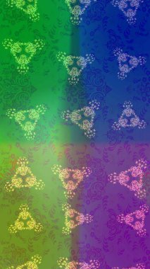 Kar taneleri deseni. Raster illüstrasyonu. Arkaplanda soyut kar taneleri olan düz tasarım. Kar taneleri arka planda. Kar tanesi süslemeli desen.