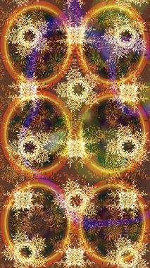 Kar tanesi arka planı. Raster illüstrasyonu. Raster Noel soyut renkli arkaplan ve düşen kar tanesi.