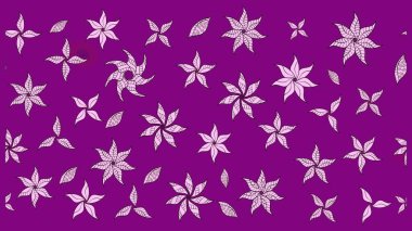 Mor renkli çiçekler. El çizimi. Suluboya çizimi. Çiçekli çizim deseni.